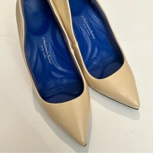 Antonia Saint NY Victoria High Heel Nude Dress Shoes 3.5" Cushioned Women's OC9